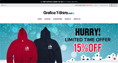 Desktop Screenshot of graficat-shirts.com